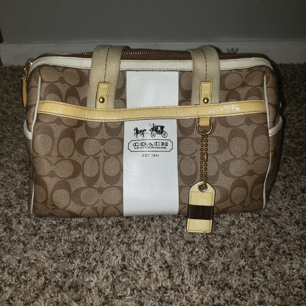 Coach hand bag